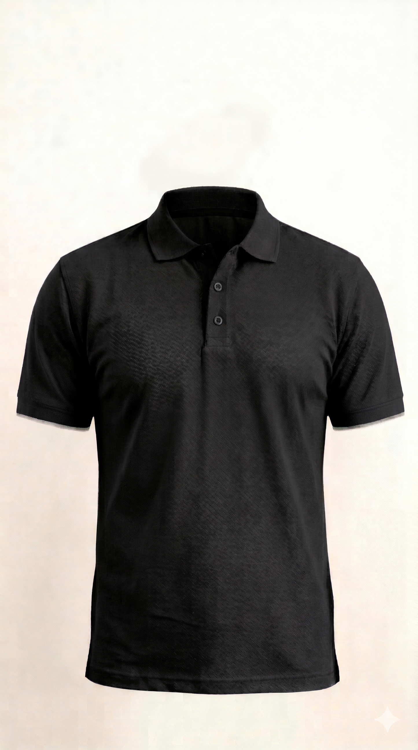 Black Polo T-Shirt