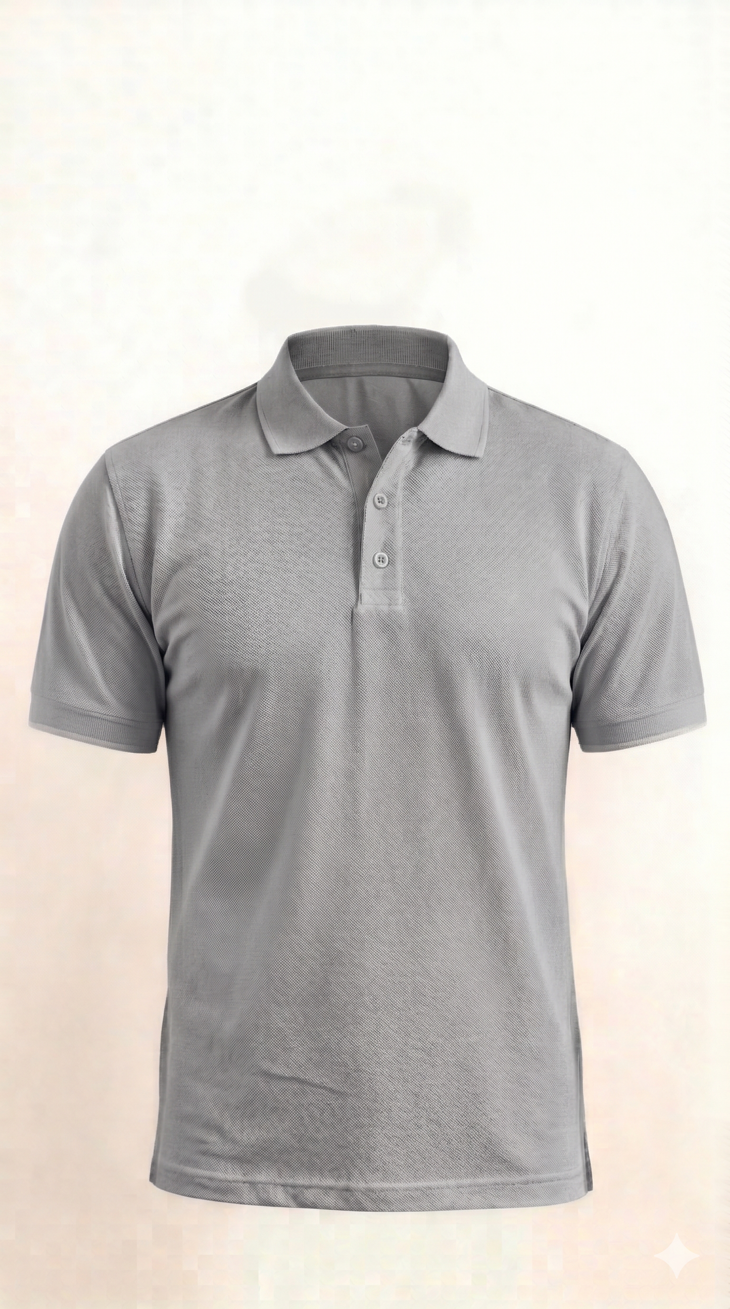 Gray Polo T-Shirt