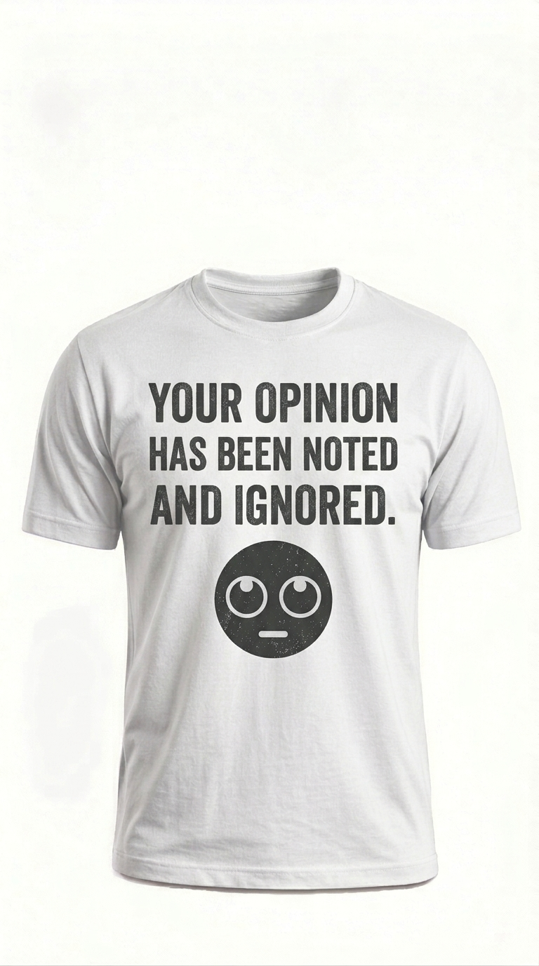 The "Noted & Ignored" Graphic Tee