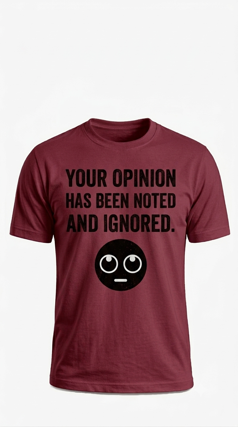 The "Noted & Ignored" Graphic Tee