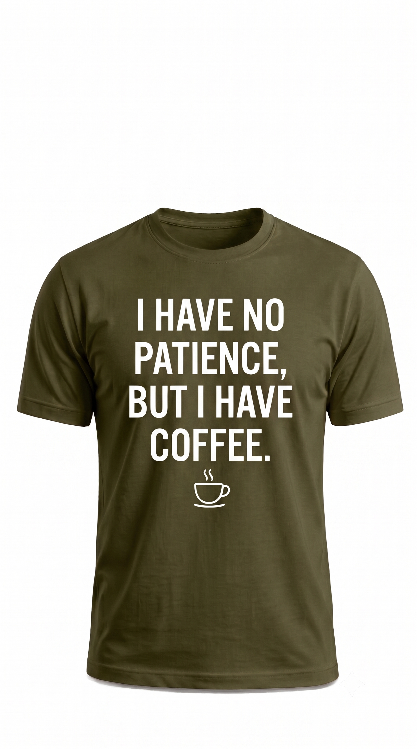 The "No Patience" Coffee Tee