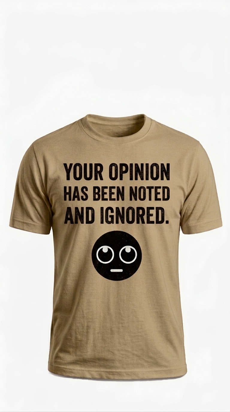 The "Noted & Ignored" Graphic Tee