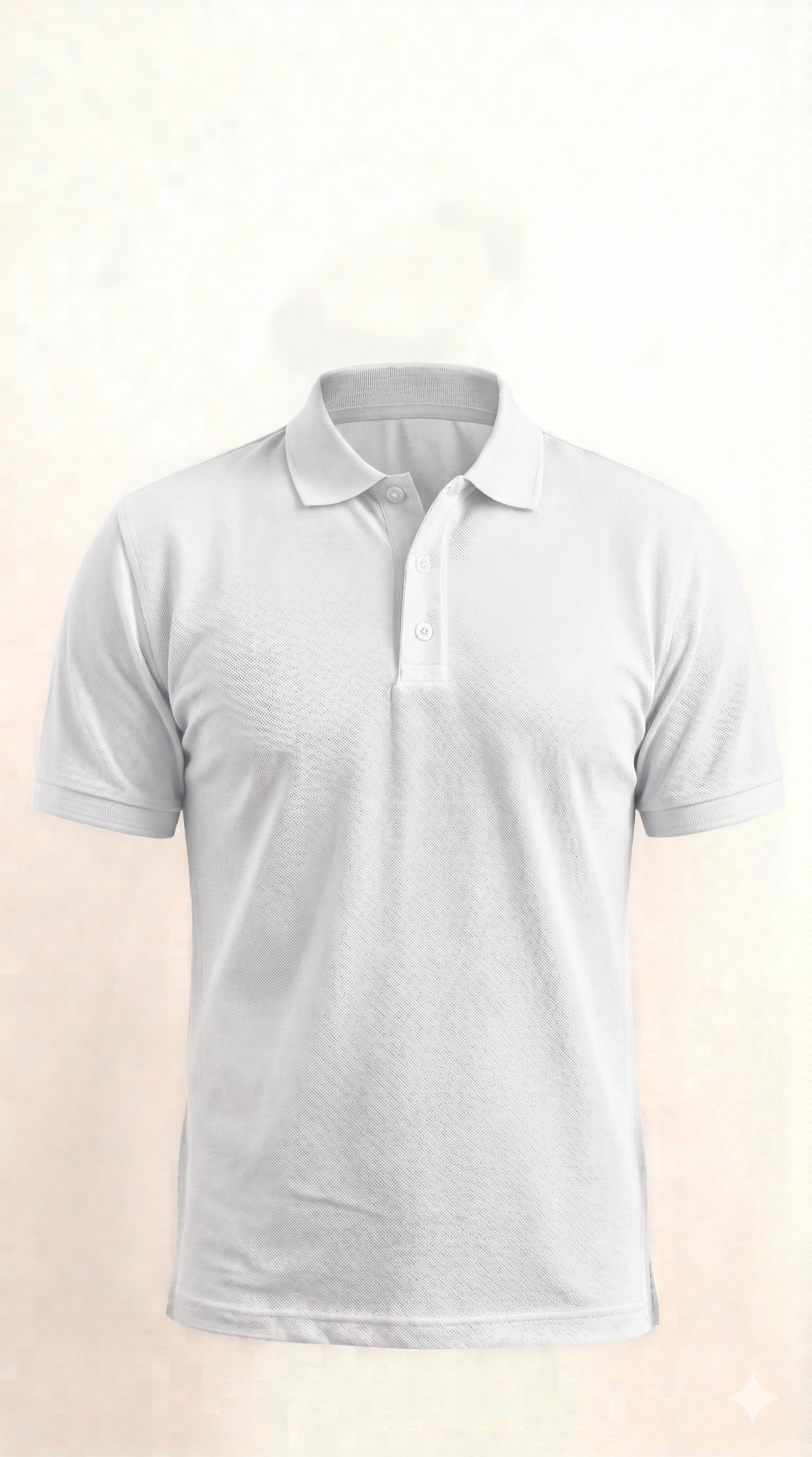 White Polo T-Shirt