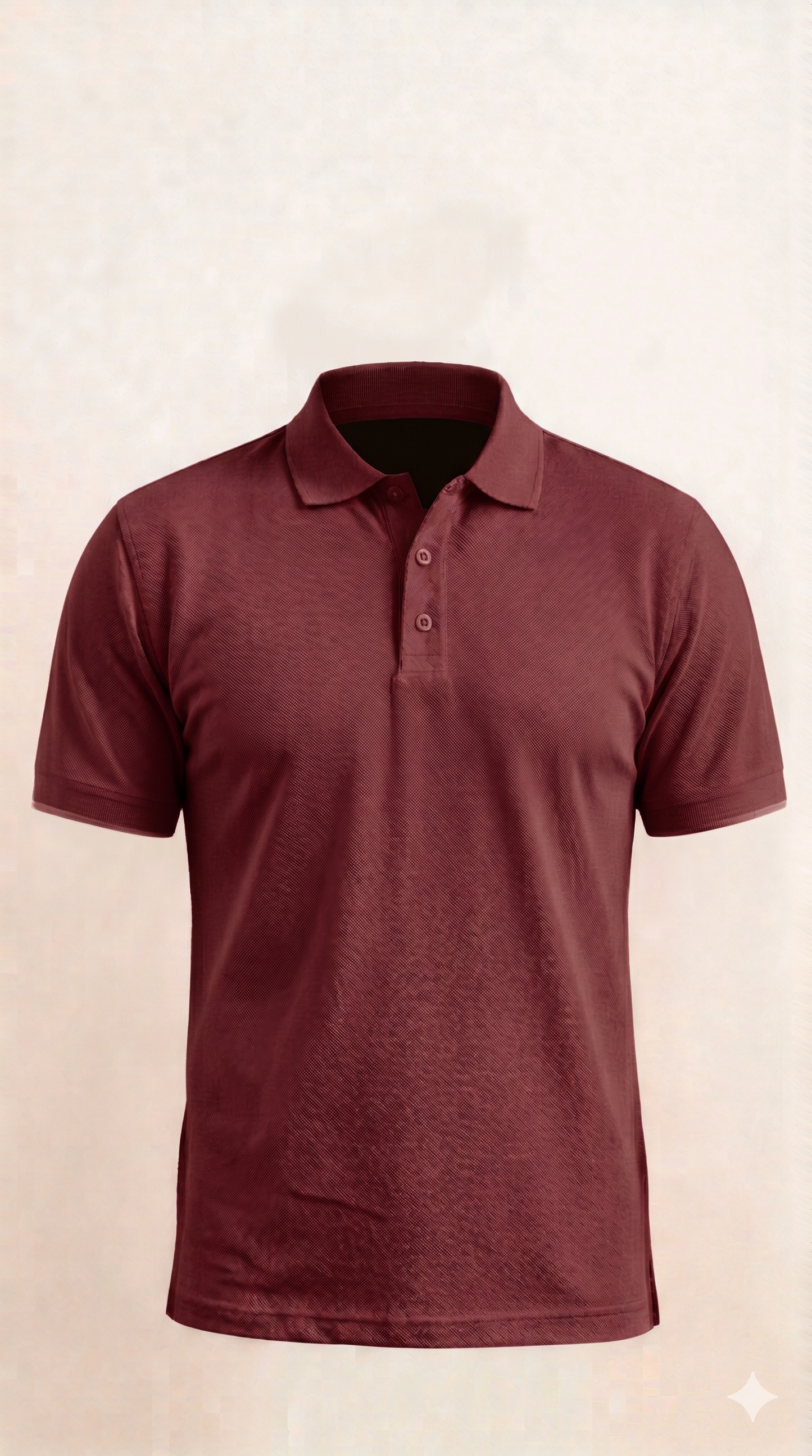 Maroon Polo T-Shirt