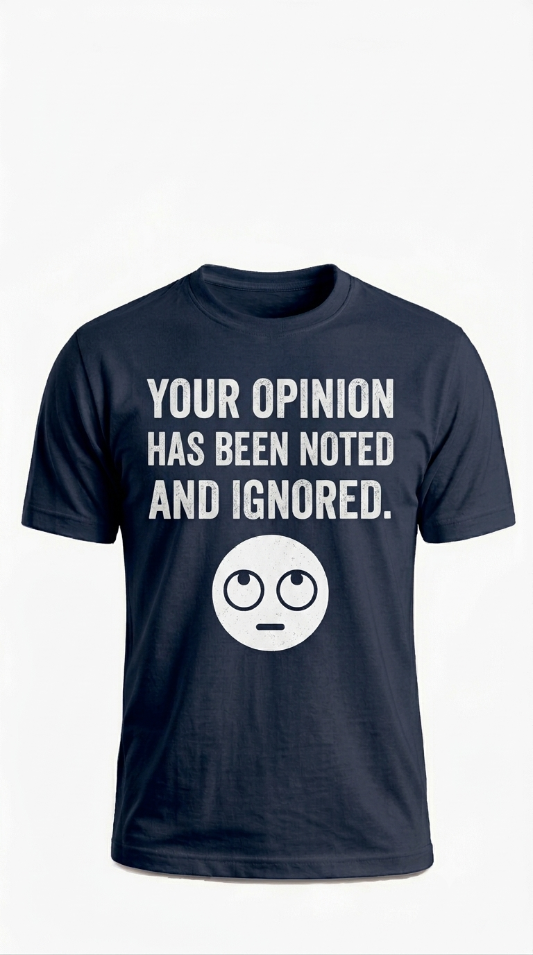 The "Noted & Ignored" Graphic Tee