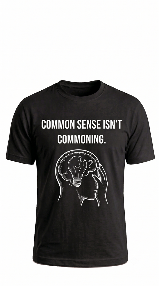The "Common Sense" Graphic Tee