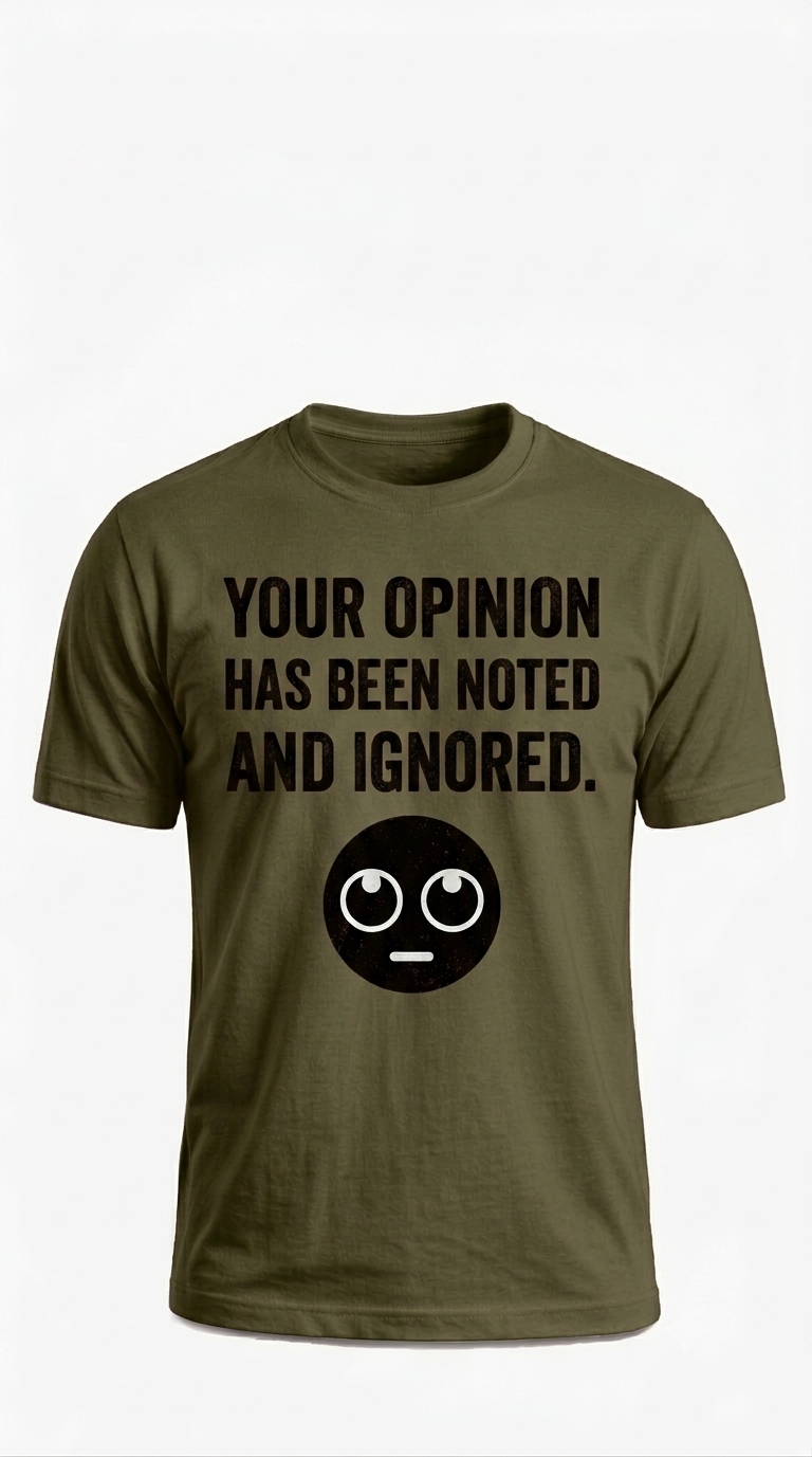 The "Noted & Ignored" Graphic Tee
